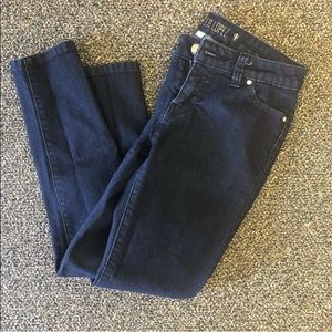 Jennifer Lopez Dark Wash Denim Skinny Ankle Jeans